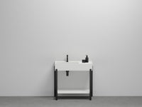 # LAVABO PLINIO 85 CON PIANO in ceramica - CIELO finiture pregiate e stile moderno per bagno di lusso