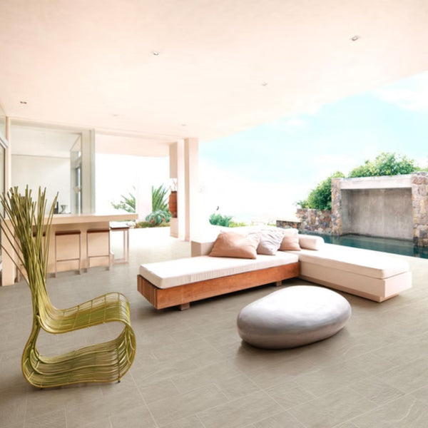 ROCKS SAVOIA ITALIA Piastrelle in gres porcellanato effetto pietra naturale contemporanea per pavimenti e rivestimenti interni ed esterni