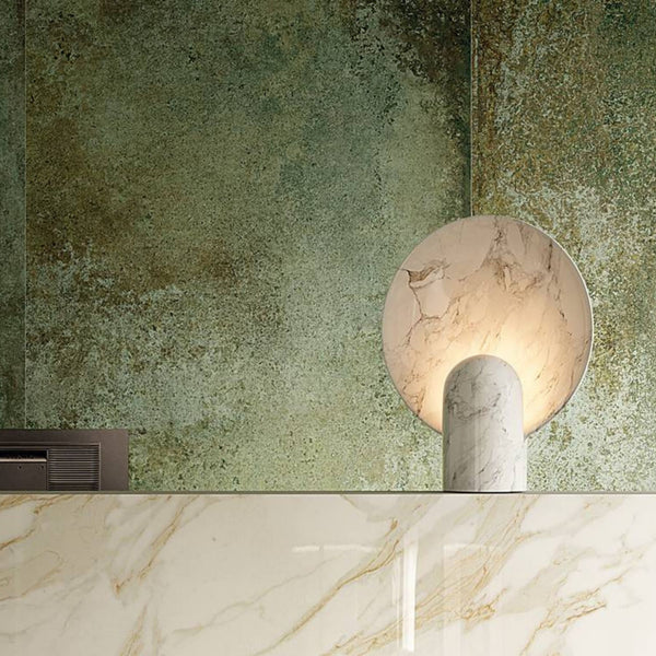 # ROMA GOLD - FAP CERAMICHE esalta la ricchezza cromatica e materica dei wall tiles e ne semplifica la posa