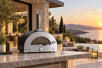 Forno Clementi Remida in uno spazio esterno