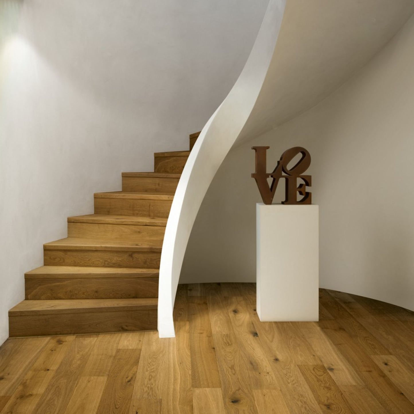 Pavimento in PARQUET AMATO ROVERE CANNELLA EXTRA OPACO QUICK-STEP effetto legno posa stabile Uniclic Multifit per ambienti residenziali