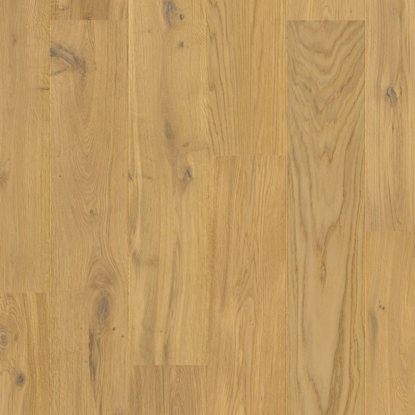 Pavimento in PARQUET CASCADA ROVERE DEL DESERTO EXTRA OPACO QUICK-STEP effetto legno finitura laccata extra opaca e tecnologia Wood for Life anti-umidità