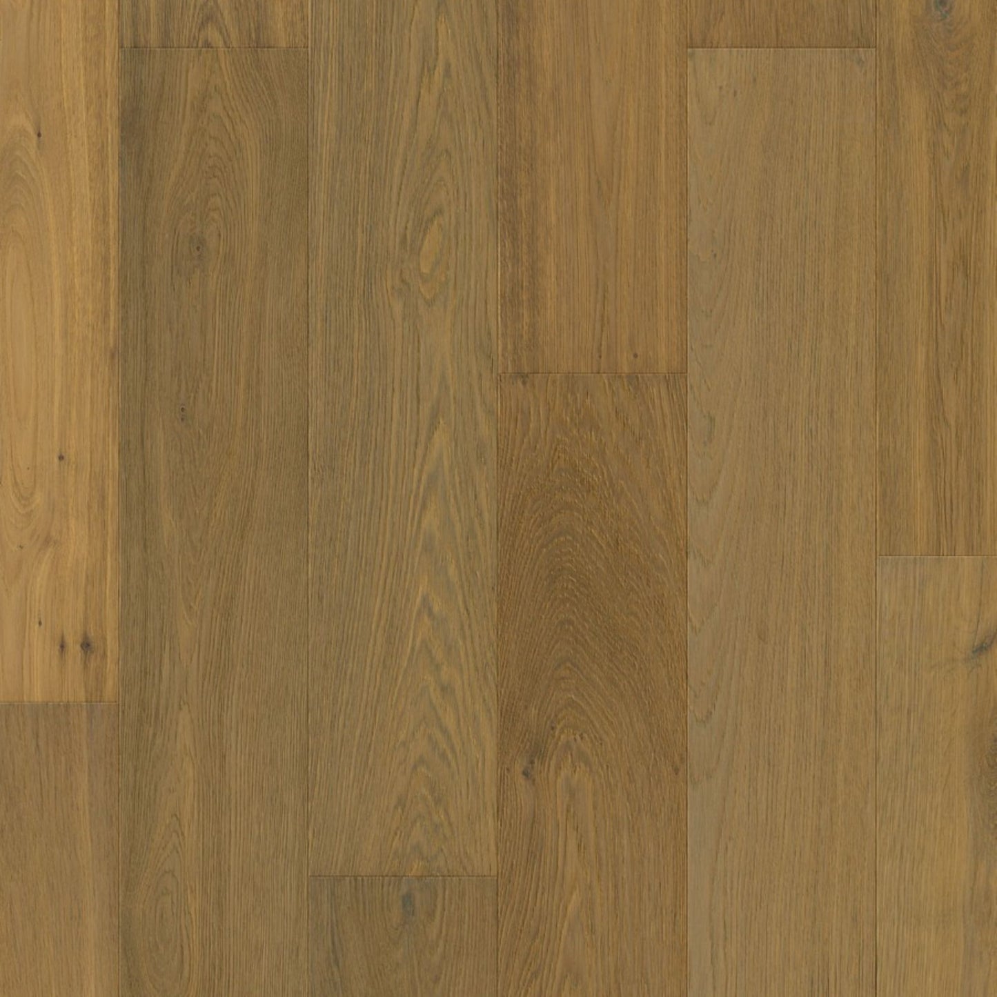 Pavimento in PARQUET CASCADA ROVERE MOKACCINO EXTRA OPACO QUICK-STEP effetto legno ideale sia per ambienti residenziali moderni che per spazi classici