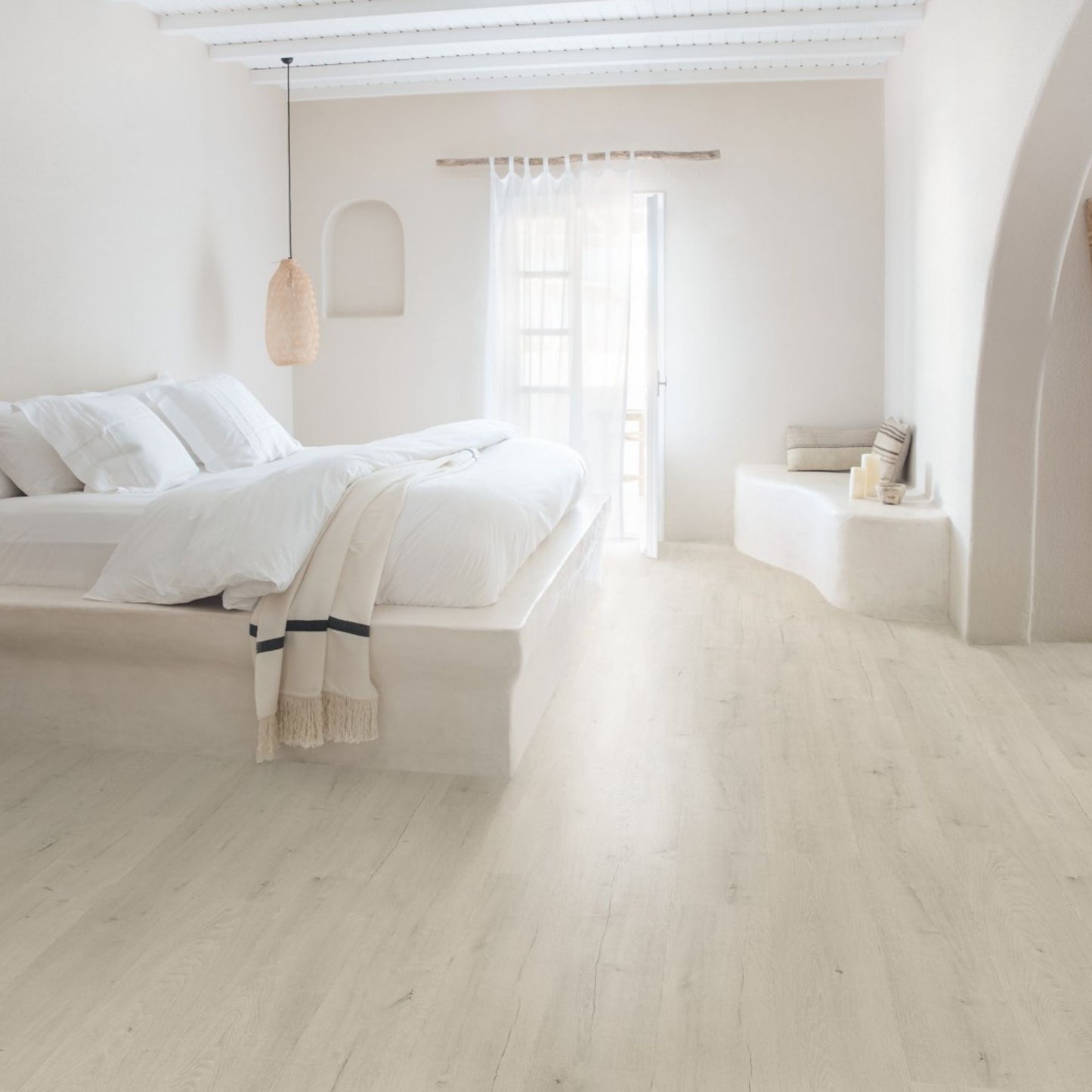 Pavimento in Laminato CAPTURE ROVERE PATINA MORBIDO QUICK-STEP è protetta dalla tecnologia Scratch Guard, aumentare la resistenza ai graffi