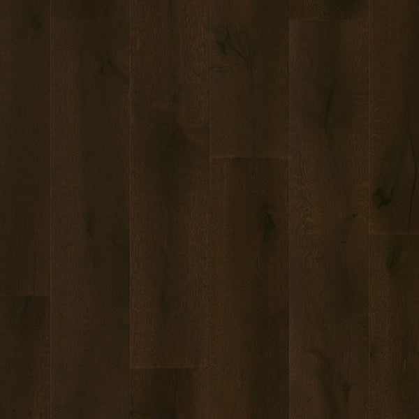 Pavimento in PARQUET CASCADA ROVERE TABACCO EXTRA OPACO QUICK-STEP effetto legno per ambienti residenziali moderni o classici, unendo eleganza estetica e prestazioni tecniche avanzate