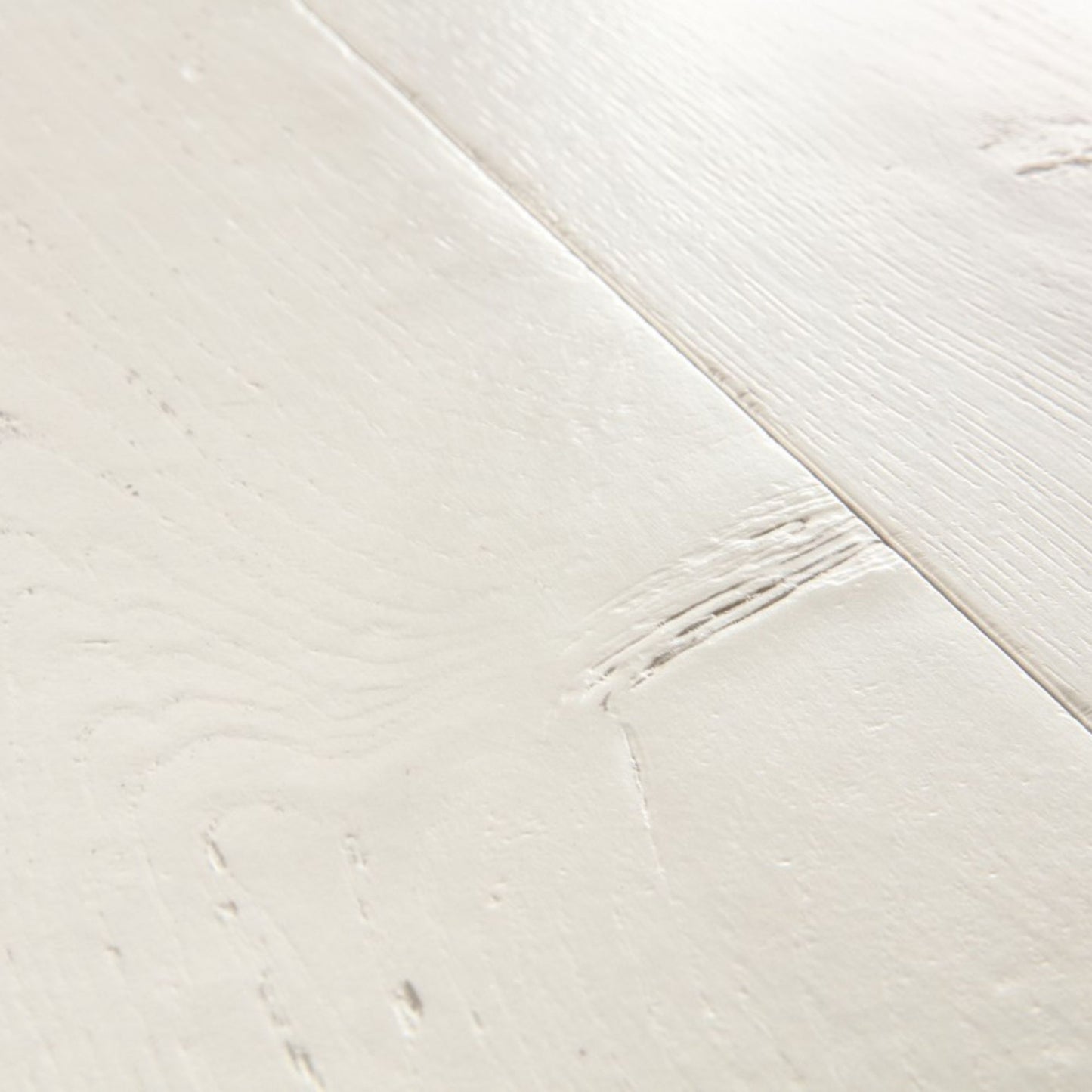 Pavimento in Laminato CAPTURE ROVERE TINTO BIANCO QUICK-STEP con tecnologia Scratch Guard, 100% impermeabile, posa Uniclic