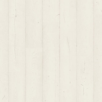 Pavimento in Laminato CAPTURE ROVERE TINTO BIANCO QUICK-STEP con tecnologia Scratch Guard, 100% impermeabile, posa Uniclic
