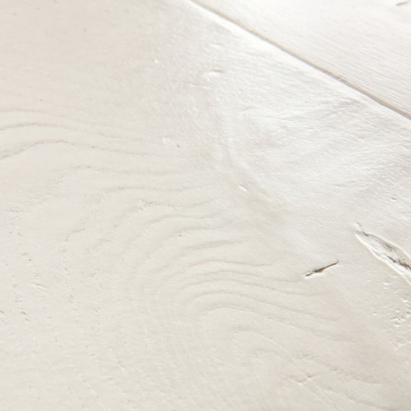 Pavimento in Laminato CAPTURE ROVERE TINTO BIANCO QUICK-STEP con tecnologia Scratch Guard, 100% impermeabile, posa Uniclic