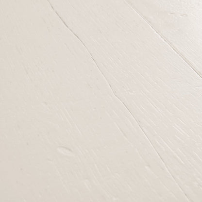 Pavimento in Laminato CAPTURE ROVERE TINTO BIANCO QUICK-STEP con tecnologia Scratch Guard, 100% impermeabile, posa Uniclic