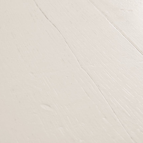 Pavimento in Laminato CAPTURE ROVERE TINTO BIANCO QUICK-STEP con tecnologia Scratch Guard, 100% impermeabile, posa Uniclic