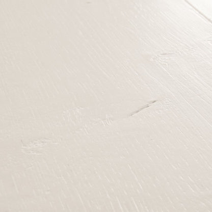 Pavimento in Laminato CAPTURE ROVERE TINTO BIANCO QUICK-STEP con tecnologia Scratch Guard, 100% impermeabile, posa Uniclic