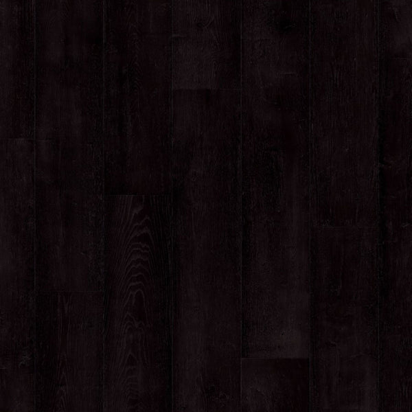 Pavimento in Laminato CAPTURE ROVERE TINTO NERO QUICK-STEP impermeabile, resistente ai graffi e compatibile con riscaldamento a pavimento