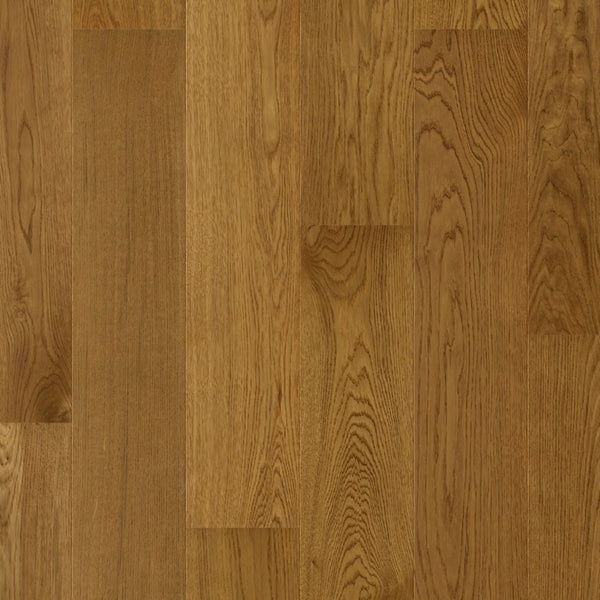 Pavimento in PARQUET CASCADA ROVERE TOFFEE EXTRA OPACO QUICK-STEP doghe larghe effetto legno pavimento impermeabile