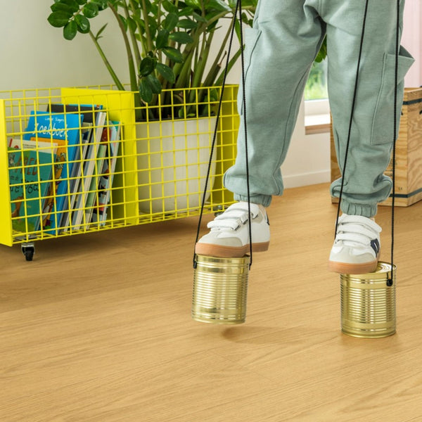 Pavimento in Laminato CAPTURE ROVERE VERNICIATO NATURALE QUICK-STEP impermeabili al 100% con tecnologia Hydroseal e resa estetica effetto legno naturale