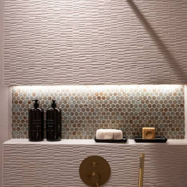 # SHEER - FAP CERAMICHE armonia materica ed eleganza contemporanea