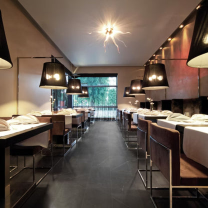 SINTRA SAVOIA ITALIA Piastrelle in gres porcellanato effetto pietra Piasentina neutra e materica per interni ed esterni