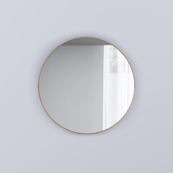 # SPECCHIO BAGNO TONDO ROUND con cornice laccata - CERAMICA CIELO perfetto per valorizzare ambienti bagno contemporanei o dal gusto raffinato