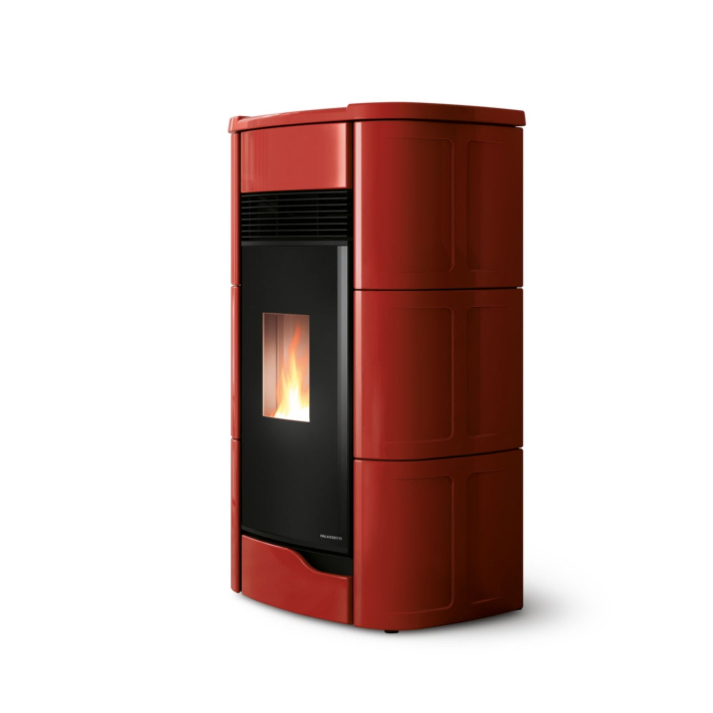 STUFA A PELLET Ecofire Anna 12 Aria 12kW PALAZZETTI ermetica ceramica ventilata zero speed fan braciere ghisa aria calda a+