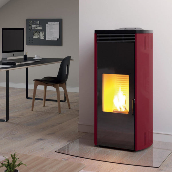 STUFA A PELLET ECOFIRE GIORGIA 12 Pro 3 Aria Canalizzabile 12kW PALAZZETTI STUFA A PELLET ECOFIRE GIORGIA 12 Pro 3 Aria Canalizzabile 12kW PALAZZETTI Canalizzabile con Tre Ventilatori Indipendenti e Top in Ghisa