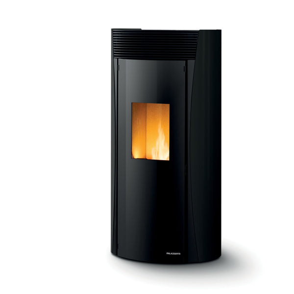 STUFA A PELLET ECOFIRE VIVIENNE 9 Aria Cannalizzabile 9kW A+ PALAZZETTI ermetica con braciere autopulente, Complete Burning System, ventilazione modulabile