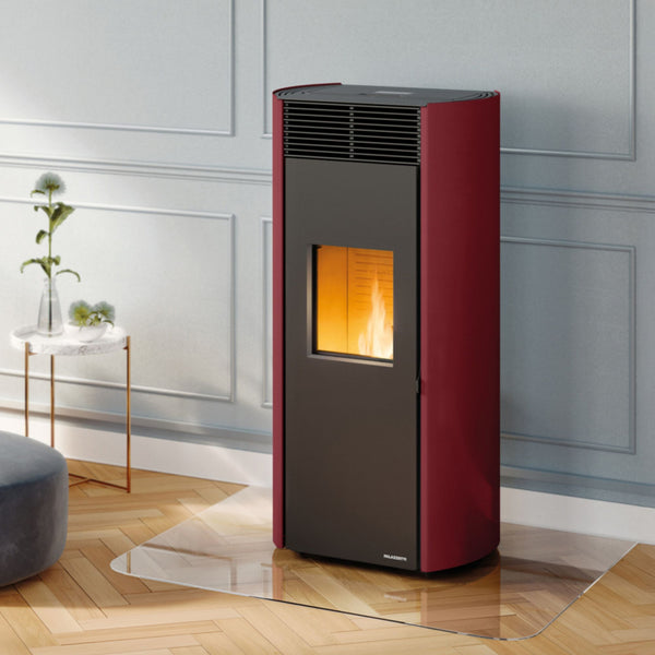 STUFA A PELLET CLELIA 13 TC Aria ventilata 13kW PALAZZETTI ermetica silenziosa alto rendimento riscaldamento efficiente 5 stelle