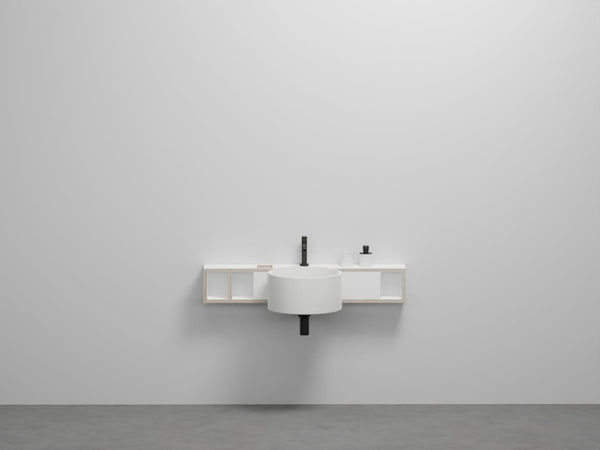 # LAVABO SOSPESO con mobile SELLA T - CIELO lavandino sospeso pe bagno
