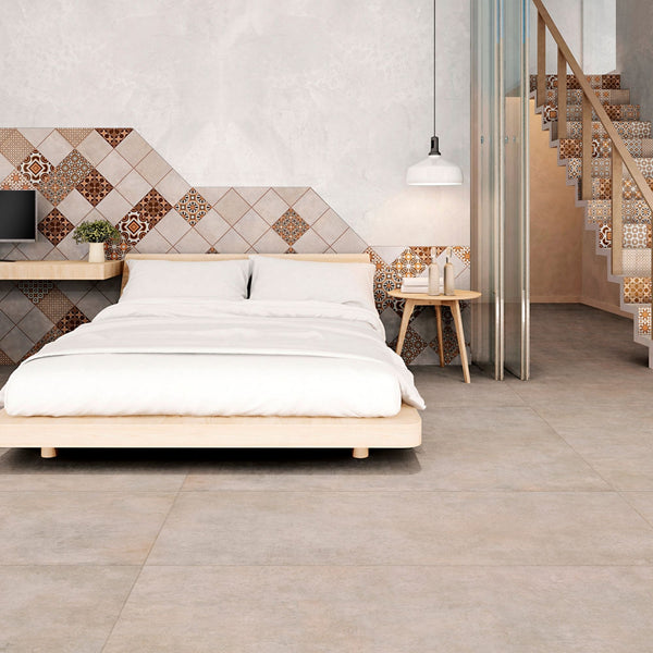 # SPACE - LA FABBRICA AVA gres porcellanato effetto cemento materico di grande forza visiva