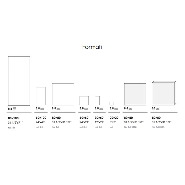 # SPACE - LA FABBRICA AVA gres porcellanato effetto cemento materico di grande forza visiva