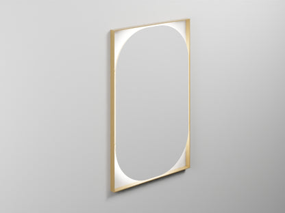 # SPECCHIO OVALE ELLE - CIELO dalle linee essenziali e sofisticate Made in Italy