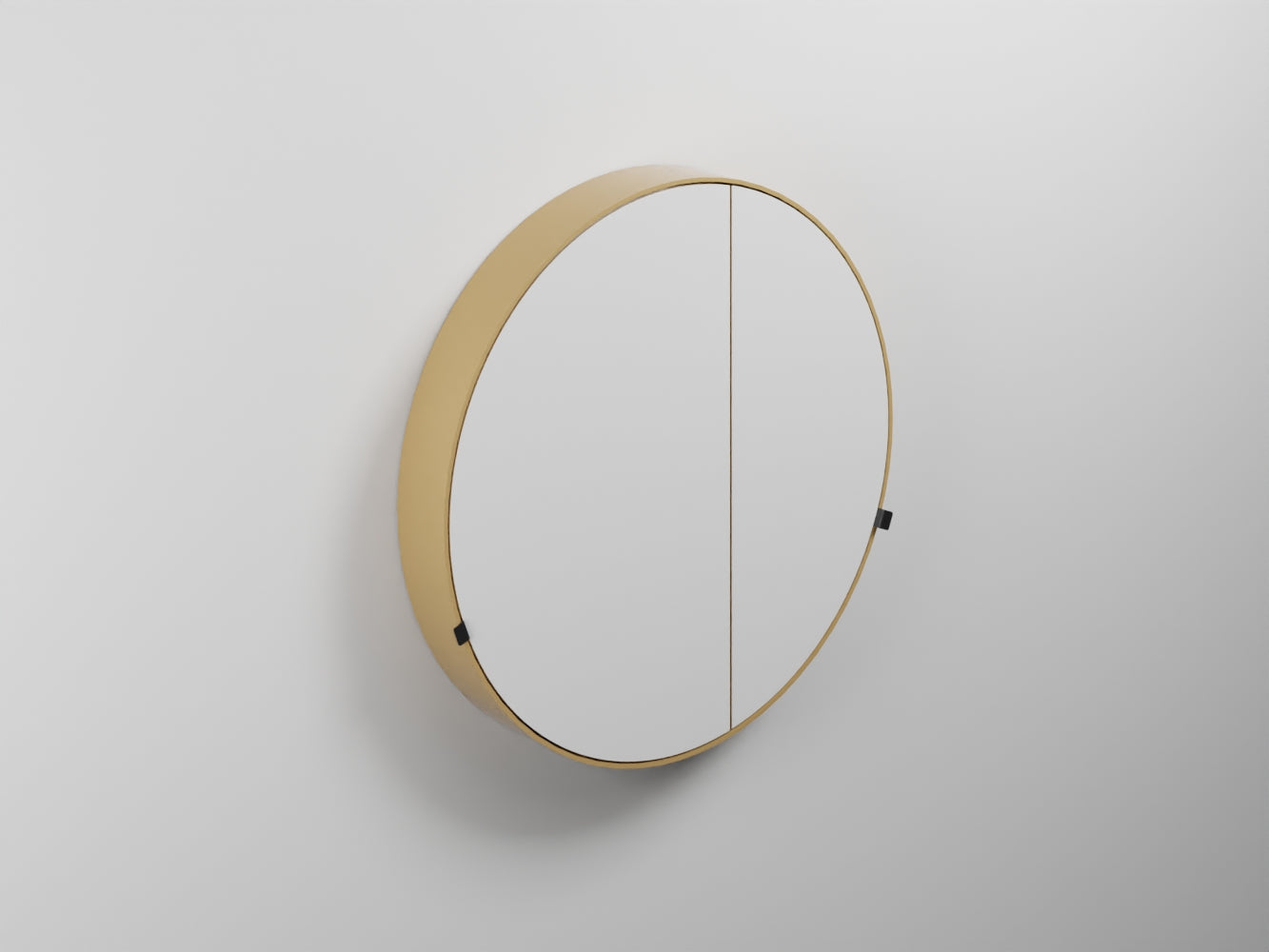 # SPECCHIO TONDO con CONTENITORE ROUND BOX Ø90 - CIELO specchio elegante dallo stile moderno e raffinato per bagno