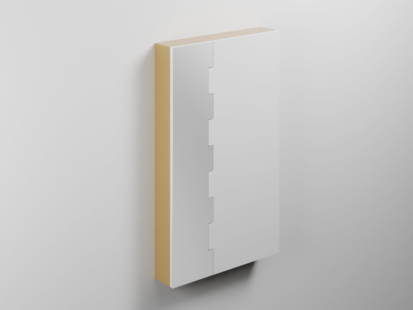 # SPECCHIO CONTENITORE ZIP ARCADIA versione DESTRA - CIELO specchio a parete rettangolare per bagno