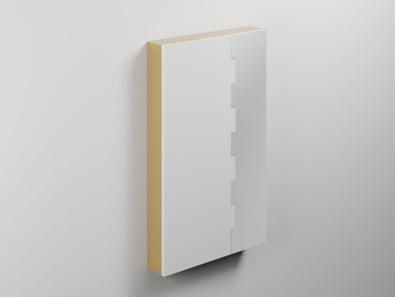 # SPECCHIO CONTENITORE ZIP ARCADIA versione SINISTRA - CIELO specchio a parete rettangolare per bagno