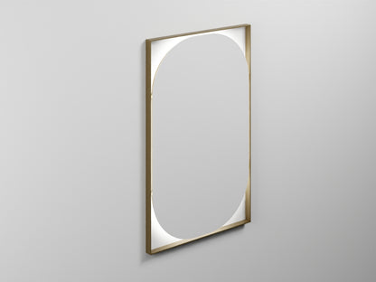 # SPECCHIO OVALE ELLE - CIELO dalle linee essenziali e sofisticate Made in Italy