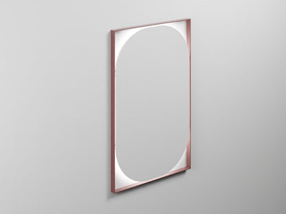 # SPECCHIO OVALE ELLE - CIELO dalle linee essenziali e sofisticate Made in Italy