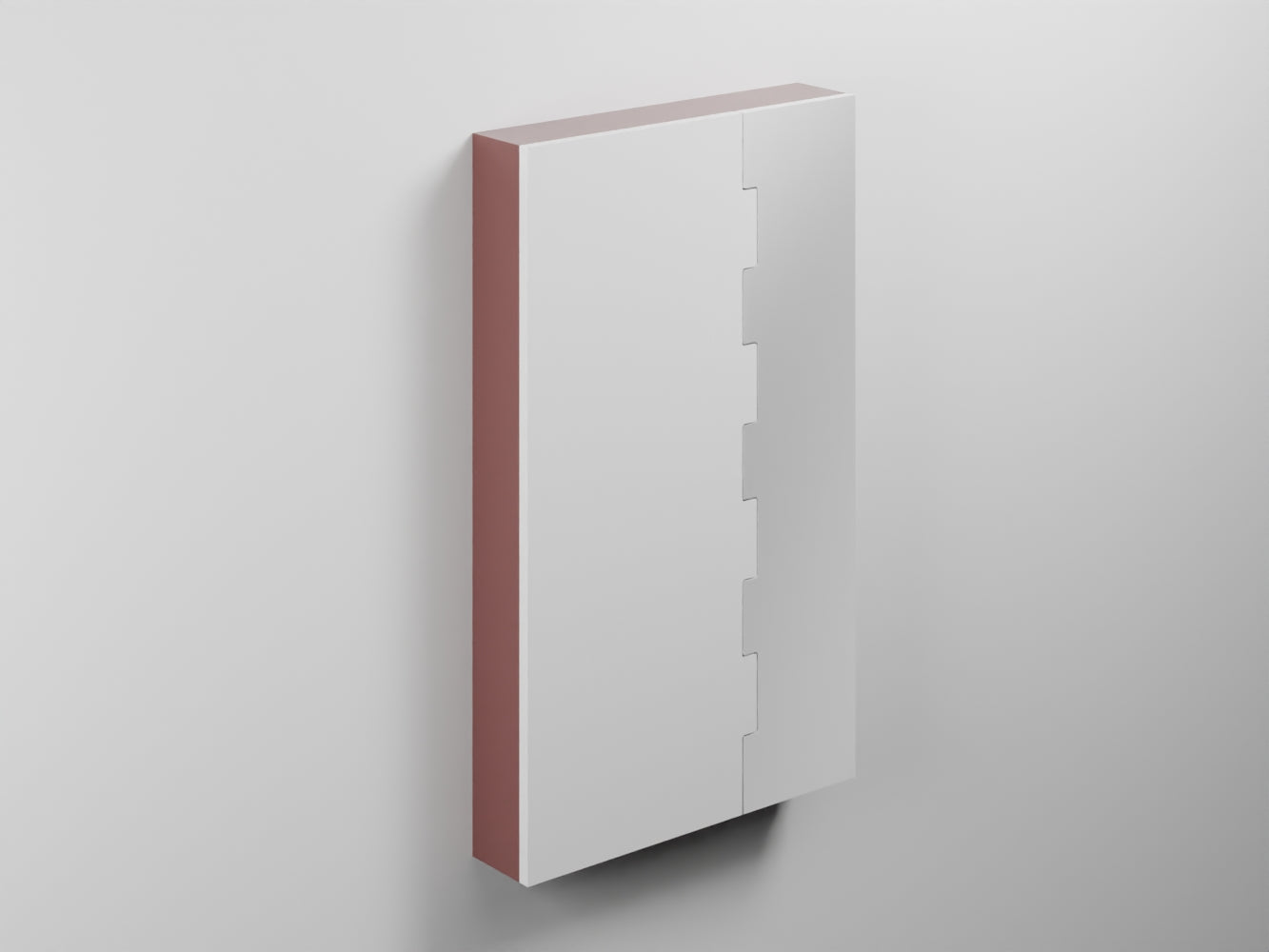 # SPECCHIO CONTENITORE ZIP ARCADIA versione SINISTRA - CIELO specchio a parete rettangolare per bagno