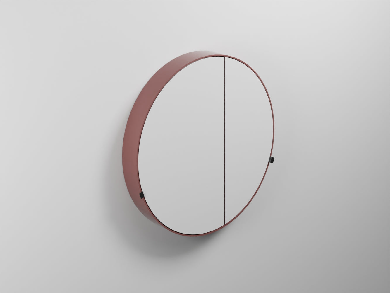 # SPECCHIO TONDO con CONTENITORE ROUND BOX Ø90 - CIELO specchio elegante dallo stile moderno e raffinato per bagno