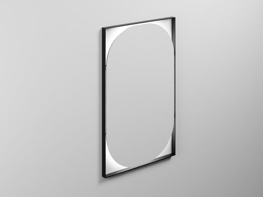 # SPECCHIO OVALE ELLE - CIELO dalle linee essenziali e sofisticate Made in Italy