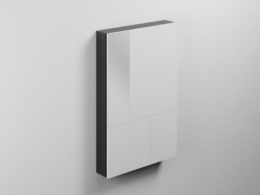 # SPECCHIO con CONTENITORE ALEX ARCADIA - CIELO complemento d'arredo per bagno moderno