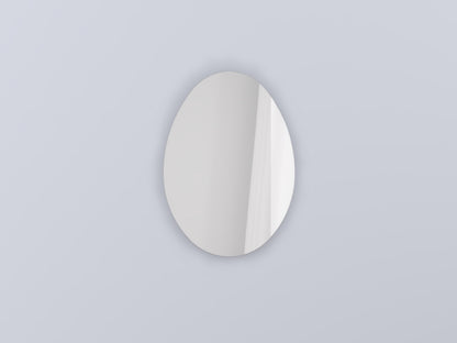 # SPECCHIO OVALE LE GIARE - CIELO dal design sinuoso per il tuo arredo bagno dall'eleganza contemporanea