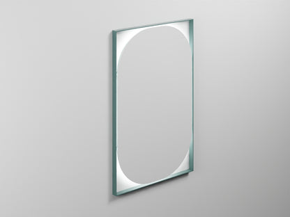 # SPECCHIO OVALE ELLE - CIELO dalle linee essenziali e sofisticate Made in Italy
