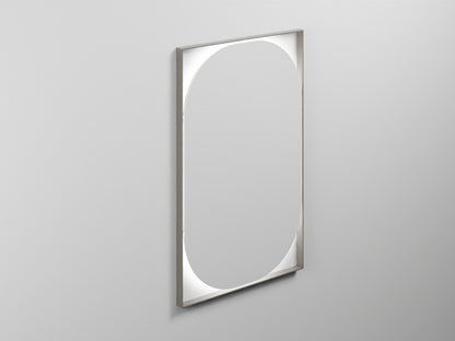 # SPECCHIO OVALE ELLE - CIELO dalle linee essenziali e sofisticate Made in Italy