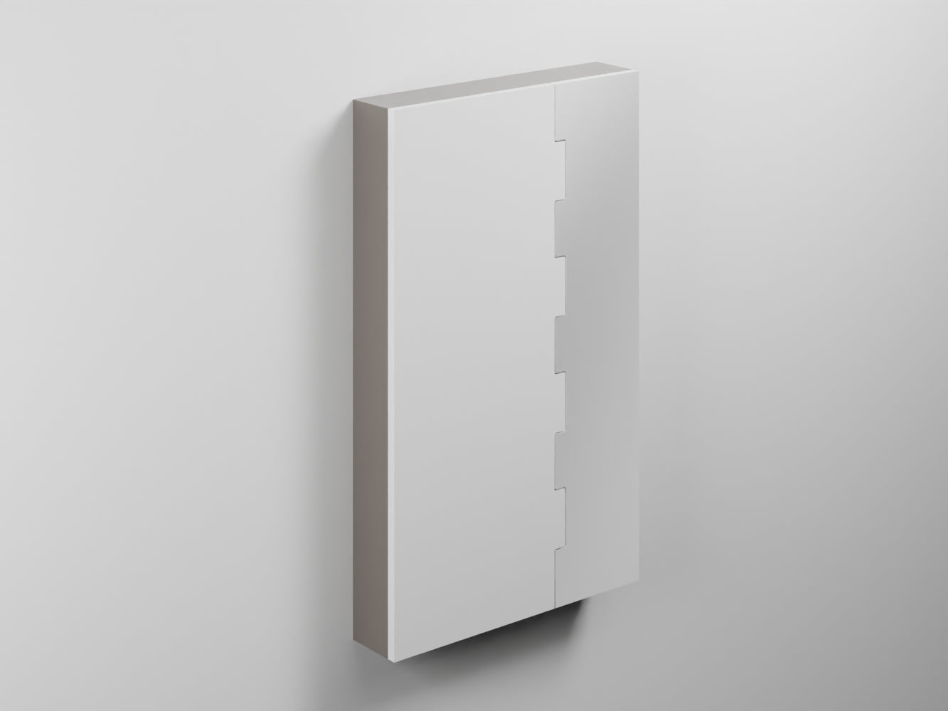 # SPECCHIO CONTENITORE ZIP ARCADIA versione SINISTRA - CIELO specchio a parete rettangolare per bagno