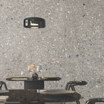 Gres Porcellanato STONE LAB FONDOVALLE Grandi lastre in gres effetto pietra Silver Stone per interni ed esterni