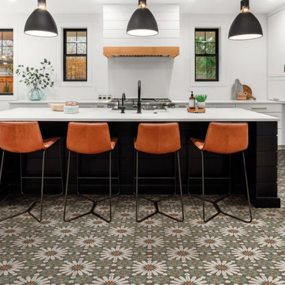 TALÈ SAVOIA ITALIA Piastrelle in gres porcellanato decorato effetto cementine vintage artigianali per pavimenti e rivestimenti d’interni