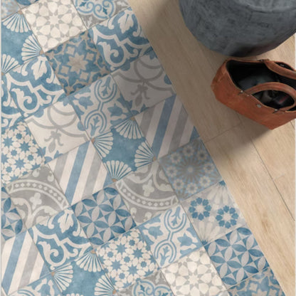 TALÈ SAVOIA ITALIA Piastrelle in gres porcellanato decorato effetto cementine vintage artigianali per pavimenti e rivestimenti d’interni