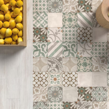 TALÈ SAVOIA ITALIA Piastrelle in gres porcellanato decorato effetto cementine vintage artigianali per pavimenti e rivestimenti d’interni