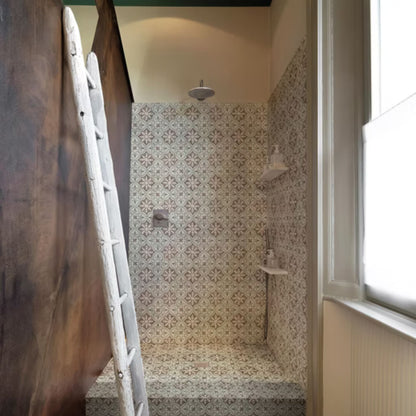 TALÈ SAVOIA ITALIA Piastrelle in gres porcellanato decorato effetto cementine vintage artigianali per pavimenti e rivestimenti d’interni