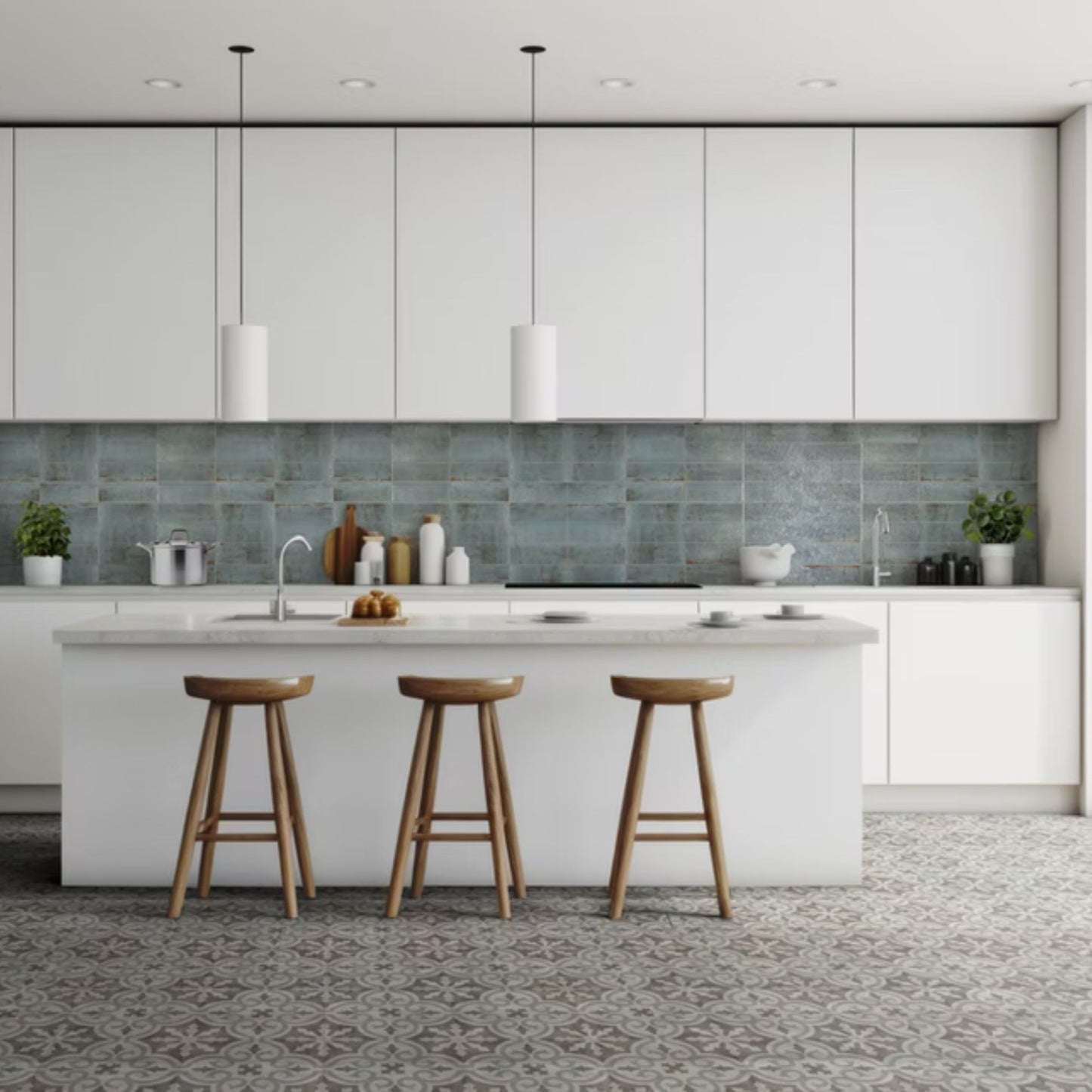 TALÈ SAVOIA ITALIA Piastrelle in gres porcellanato decorato effetto cementine vintage artigianali per pavimenti e rivestimenti d’interni