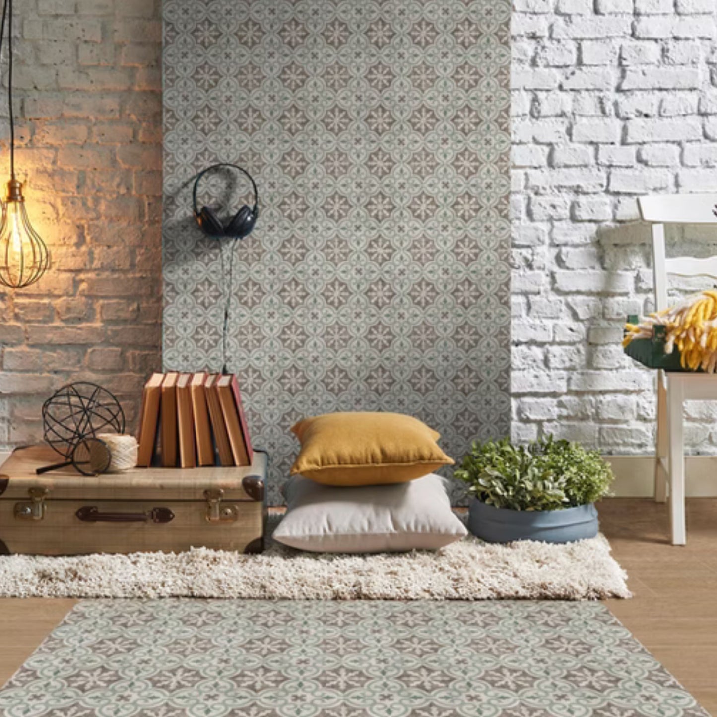 TALÈ SAVOIA ITALIA Piastrelle in gres porcellanato decorato effetto cementine vintage artigianali per pavimenti e rivestimenti d’interni