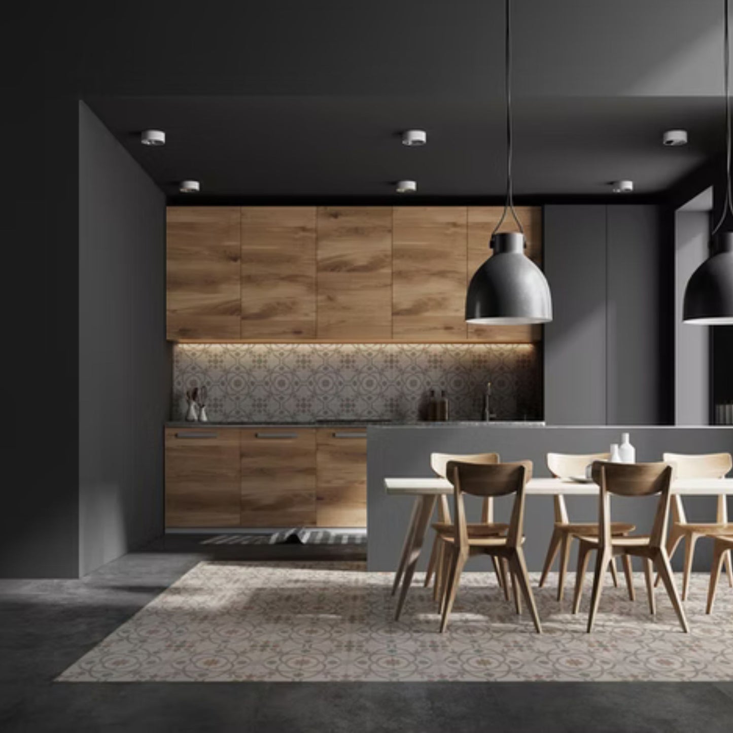 TALÈ SAVOIA ITALIA Piastrelle in gres porcellanato decorato effetto cementine vintage artigianali per pavimenti e rivestimenti d’interni